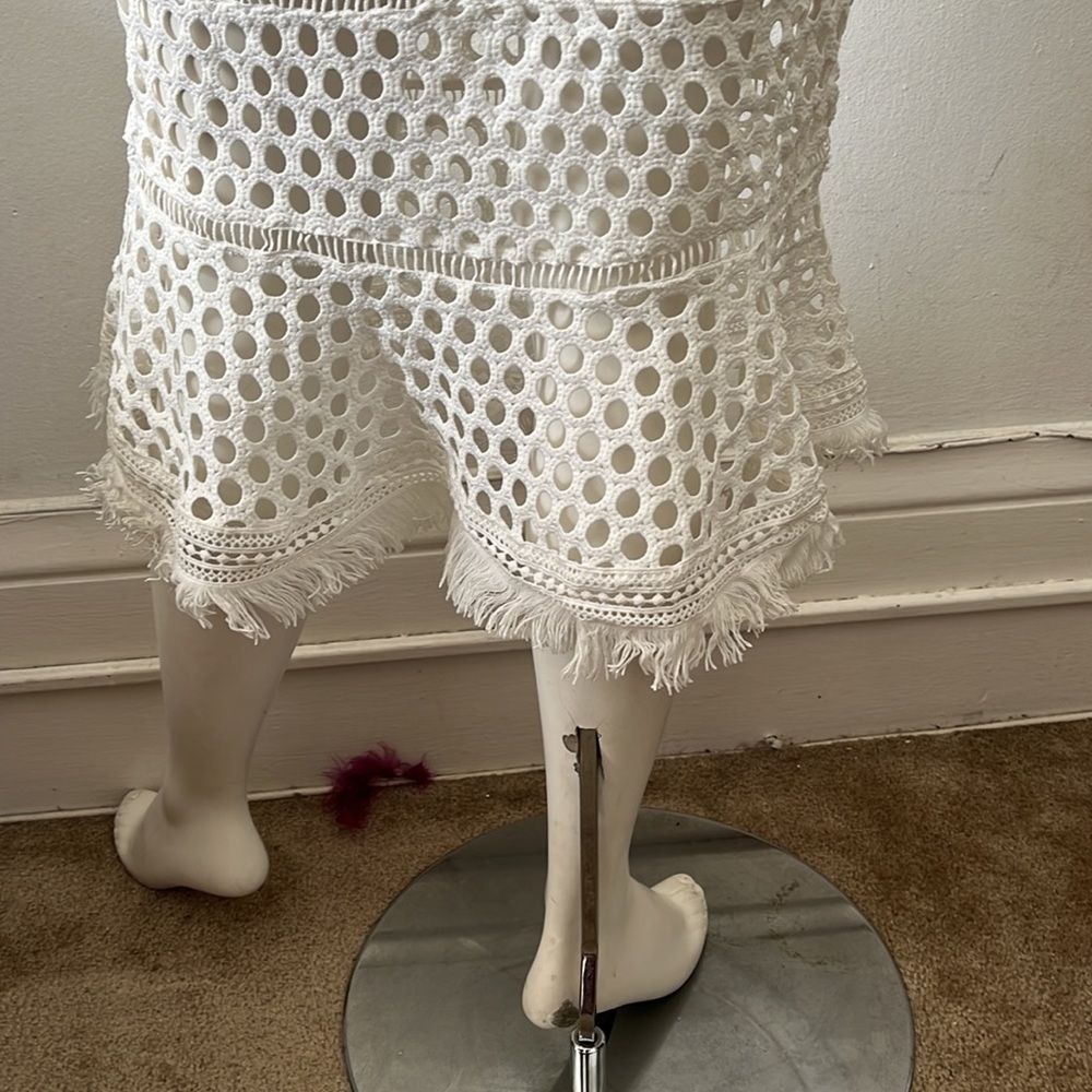 NWT Lulu's Dawn Of Luv Perfection White Lace Dress - Picture 13 of 13